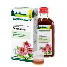 Abbildung: Echinacea Saft Sonnenhut Schoenenberger 3X200 ml, Saft PZN 00699773