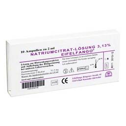 Abbildung: Natrium citricum 3,13% Ampullen 10X2 ml, Ampullen PZN 00702736