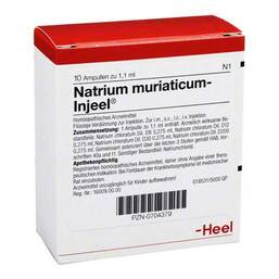 Abbildung: Natrium muriaticum Injeel Ampullen Ampullen, 10 St PZN 00704379