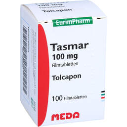 Abbildung: Tasmar 100 mg Filmtabletten 100 St, Filmtabletten PZN 00705918