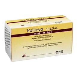 Abbildung: Polilevo spezial Trinkflasch Flaschen, 10X9 ml PZN 00710434