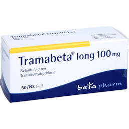 Abbildung: Tramabeta long 100 Retardtabletten 50 St, Retard-Tabletten PZN 00719263