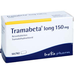Abbildung: Tramabeta long 150 Retardtabletten 50 St, Retard-Tabletten PZN 00719300