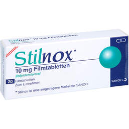 Abbildung: Stilnox Filmtabletten 20 St, Filmtabletten PZN 00723595