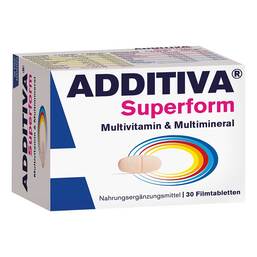Abbildung: Additiva Superform Filmtabletten Filmtabletten, 30 St PZN 00725772