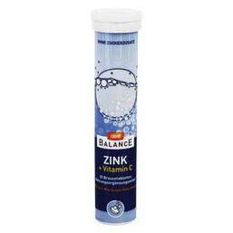 Abbildung: Gehe Balance Zink + Vitamin C Brausetabletten Brausetabletten, 20 St PZN 00731086