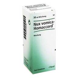 Abbildung: Nux vomica Homaccord Tropfen Tropfen, 30 ml PZN 00736008