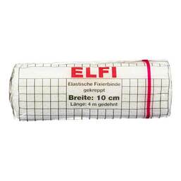 Abbildung: Dracoelfi elastisch Fixierbinde 10cmx4m gekreppt cello Binden, 1 St PZN 00736209