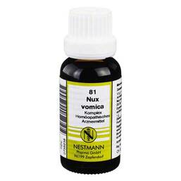Abbildung: Nux vomica Komplex Nr. 81 20 ml, Dilution PZN 00736238
