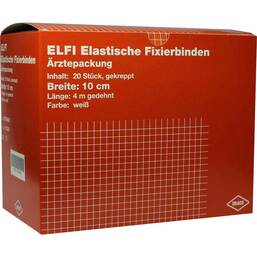 Abbildung: Dracoelfi elastisch Fixierbinde 10cmx4m gekreppt Binden, 20 St PZN 00736942