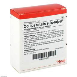 Abbildung: Oculus totalis suis Injeel Ampullen 10 St, Ampullen PZN 00738007