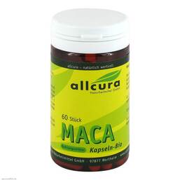 Abbildung: Maca Kapseln 500 mg Kapseln, 60 St PZN 00744485