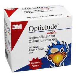 Abbildung: Opticlude 3M midi 5,3x7cm 15 100 St PZN 00747124