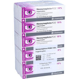 Abbildung: Neosynephrin POS 10% Augentropfen 10X10 ml, Augentropfen PZN 00748106