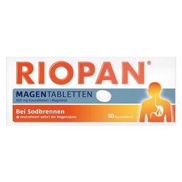 Abbildung: Riopan Magen Tabletten Kautabletten Kautabletten, 50 St PZN 00749301