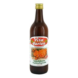 Abbildung: Vitagarten Sanddorn Fruchtsaft Getränk Saft, 750 ml PZN 00750126