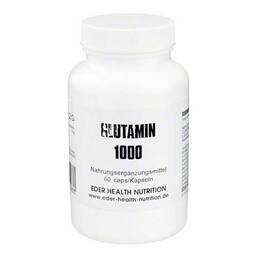 Abbildung: Glutamin 1000 Kapseln Kapseln, 60 St PZN 00753389