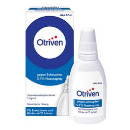 Abbildung: Otriven gegen Schnupfen 0,1 % Nasenspray (Quetschflasche) 10 ml, Nasenspray PZN 00753739