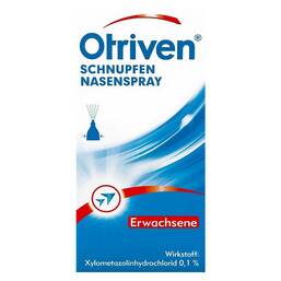 Abbildung: Otriven 0,1% Spray für Erwachsene und Schulkinder Nasenspray, 10 ml PZN 00753739