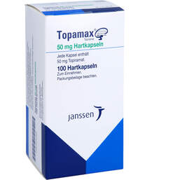 Abbildung: Topamax 50 mg Hartkapseln 100 St, Hartkapseln PZN 00754006