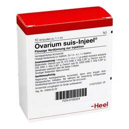 Abbildung: Ovarium Suis Injeel Ampullen 10 St, Ampullen PZN 00756324