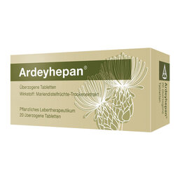 Abbildung: Ardeyhepan überzogene Tabletten Überzogene Tabletten, 20 St PZN 00759564