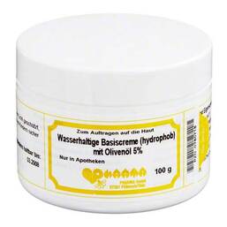 Abbildung: Wasserhaltige Basiscreme mit 5% Olivenöl 100 g, Salbe PZN 00760716