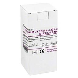 Abbildung: Natriumcitrat-Lösung 3,13% Eifelfango 100 ml, Lösung PZN 00762158
