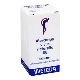 Abbildung: Mercurius vivus nat. D 6 Tabletten Tabletten, 80 St PZN 00764619
