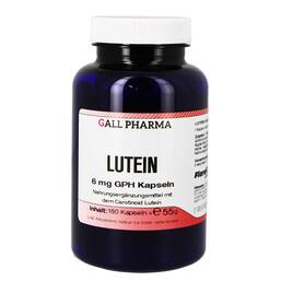 Abbildung: Lutein 6 mg Kapseln Kapseln, 180 St PZN 00768534