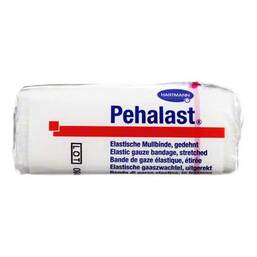 Abbildung: Peha-Last Mullbinde elastisch 8 cm x 4 m Binden, 1 St PZN 00781204