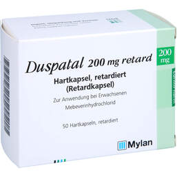 Abbildung: Duspatal 200 mg retard Kapseln 50 St, Retard-Kapseln PZN 00790806