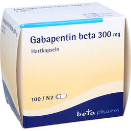 Abbildung: Gabapentin beta 300 mg Hartk 100 St, Hartkapseln PZN 00792225