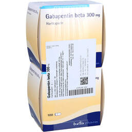 Abbildung: Gabapentin beta 300 mg Hartk 200 St, Hartkapseln PZN 00792231