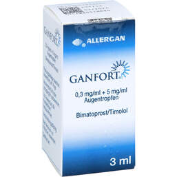 Abbildung: Ganfort Augentropfen 3 ml, Augentropfen PZN 00793360