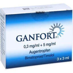 Abbildung: Ganfort Augentropfen 3X3 ml, Augentropfen PZN 00793911
