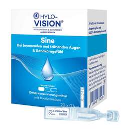 Abbildung: HYLO-VISION® Sine Einzeldosispipetten Einzeldosispipetten, 20X0.4 ml PZN 00798297