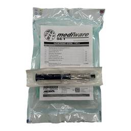 Abbildung: Katheterisierungs-Set steril, Standard mit Aquadestspritze, 10ml 1 St, Kombipackung PZN 00805382