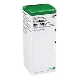 Abbildung: Plantago Homaccord Tropfen 30 ml, Tropfen PZN 00815794