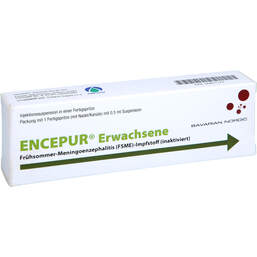 Abbildung: Encepur Erwachsene Fertigspritzen 0.5 ml, Fertigspritzen PZN 00821524