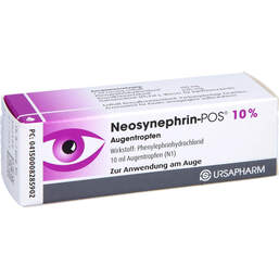 Abbildung: Neosynephrin POS 10% Augentropfen 10 ml, Augentropfen PZN 00828590