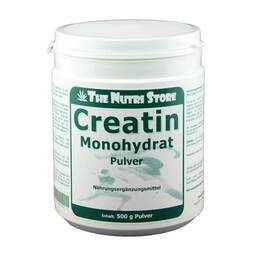 Abbildung: Creatin Monohydrat 100% rein 500 g, Pulver PZN 00829939