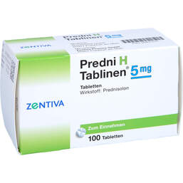 Abbildung: Predni H Tablinen 5 mg Tabletten 100 St, Tabletten PZN 00831675