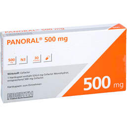 Abbildung: Panoral 500 mg Hartkapseln 30 St, Hartkapseln PZN 00832373