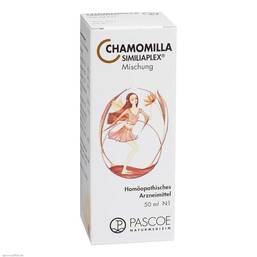 Abbildung: Chamomilla Similiaplex Tropfen 50 ml, Tropfen PZN 00832781