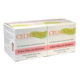 Abbildung: Celyoung Falten Filler mit Hyaluron Creme Creme, 100 ml PZN 00835236