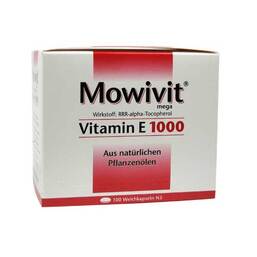 Abbildung: Mowivit Vitamin E 1000 Kapseln Kapseln, 100 St PZN 00836916