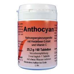 Abbildung: Anthocyan Tabletten 60 St, Tabletten PZN 00838476