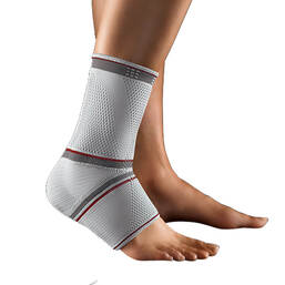 Abbildung: Bort Talostabil Knöchelstütze Sili.lin.large silber 1 St, Bandage PZN 00839783