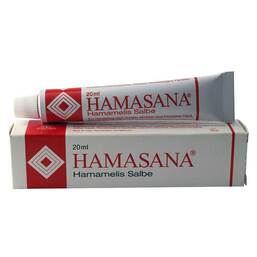 Abbildung: Hamasana Hamamelis Salbe 20 g, Salbe PZN 00842294
